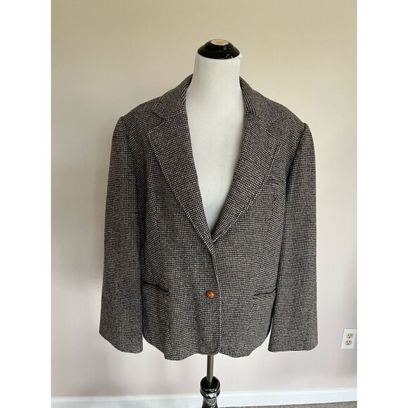 BEAU BREM Vintage WOMENS BLAZER Jacket Long Sleeve Button SIZE 42 - Picture 1 of 13